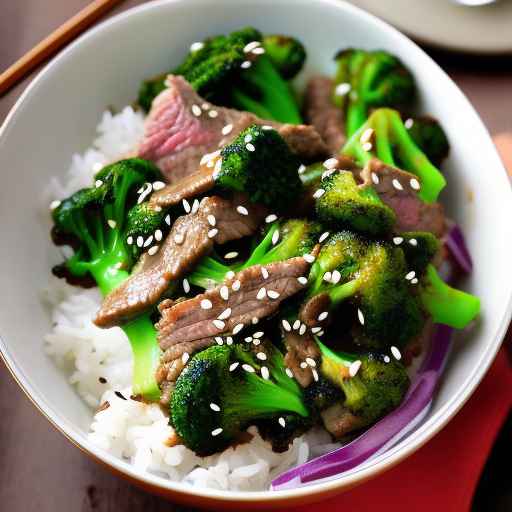 Beef and Broccoli Asian Fusion