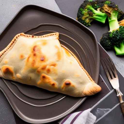 Beef and Broccoli Calzone