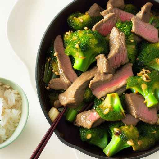 Beef and Broccoli Stir-Fry with Ginger Soy Gravy