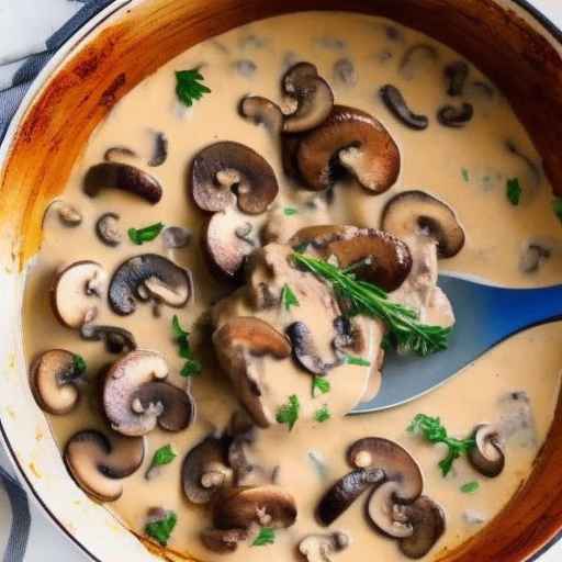 Beef and Mushroom Creamy Casserole