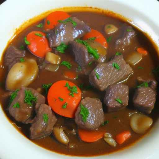 Beef and Mushroom Stew