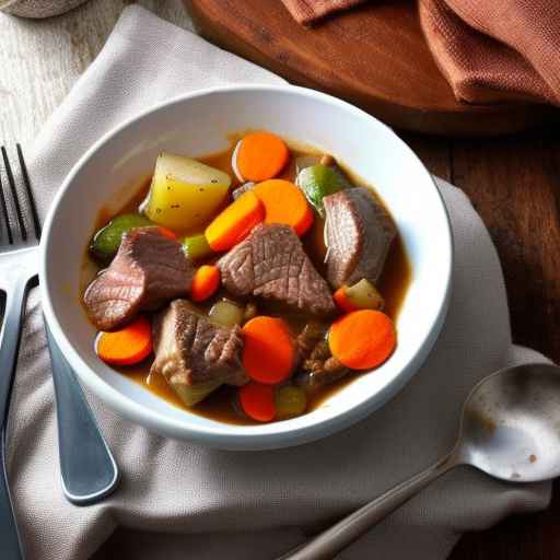 Beef and Potato Stew with Carrots