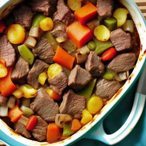 Beef and Vegetable Bake