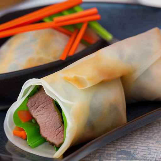 Beef Egg Rolls