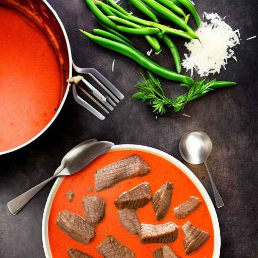 Beef in Creamy Tomato Sauce