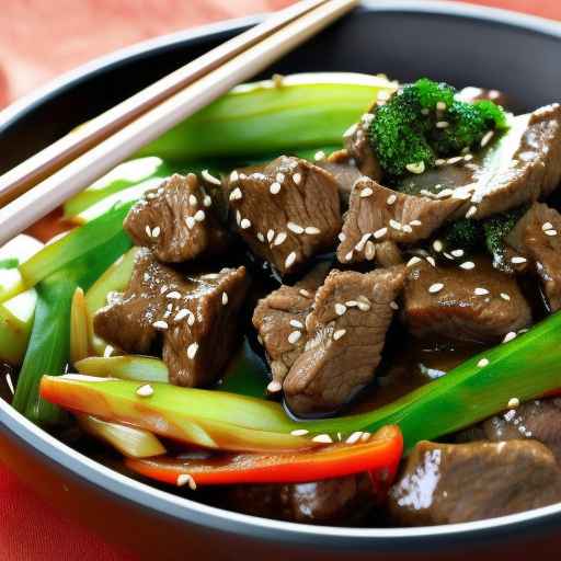 Beef Stir-Fry in Teriyaki Sauce