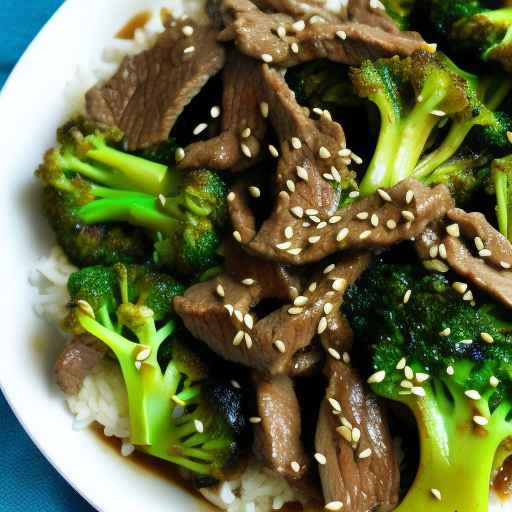 Beef Stir-Fry with Broccoli and Mushrooms