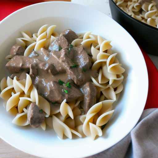 Beef Stroganoff with Paprika