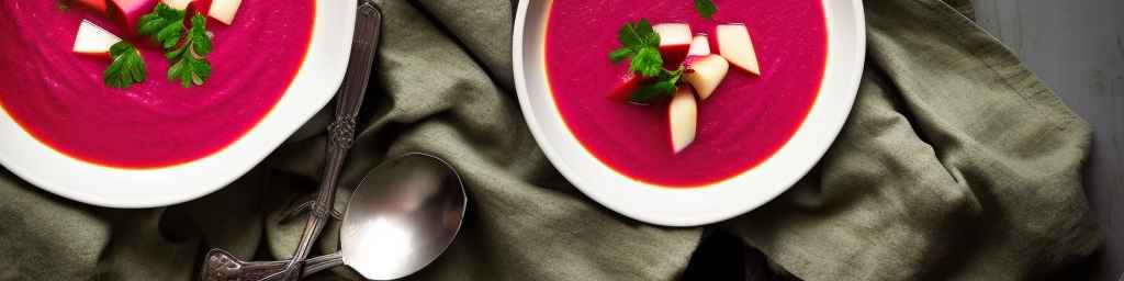 Beet and Apple Borscht