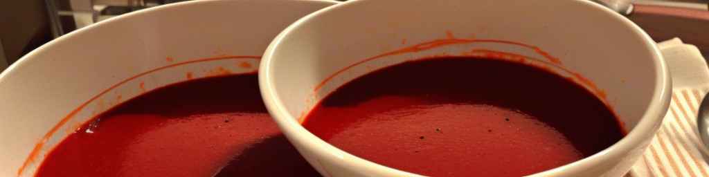 Beetroot and tomato soup
