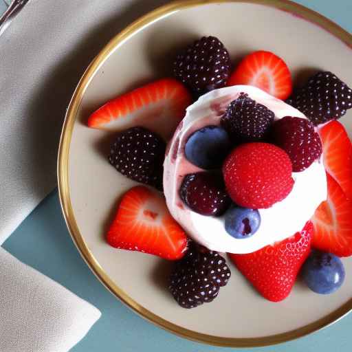 Berry Parfait with Gingersnap Layers