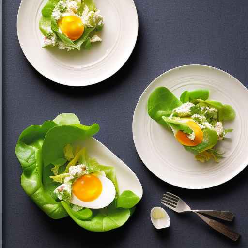 Bibb Lettuce and Egg Salad