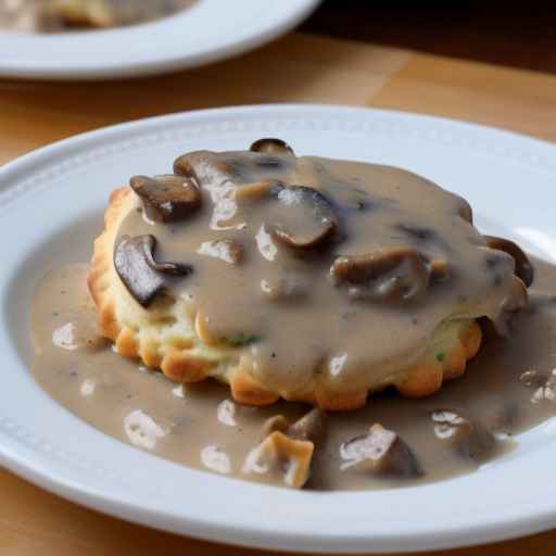 Biscuits and Mushroom Gravy