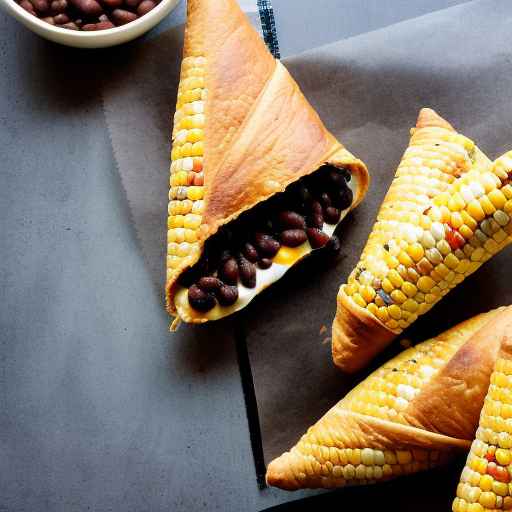 Black Bean and Corn Turnover