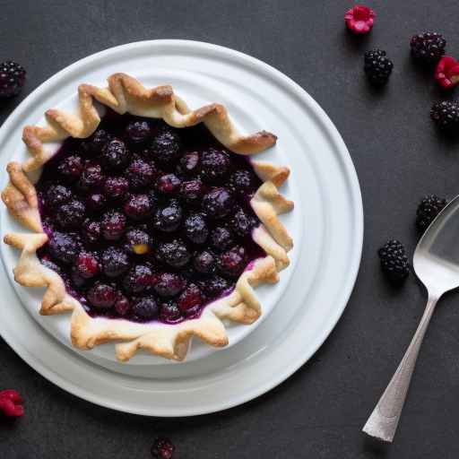 Blackberry and Apple Pie