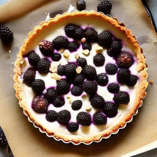 Blackberry and Hazelnut Tart