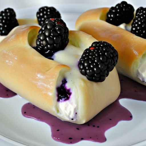 Blackberry Cream Cheese Kolache