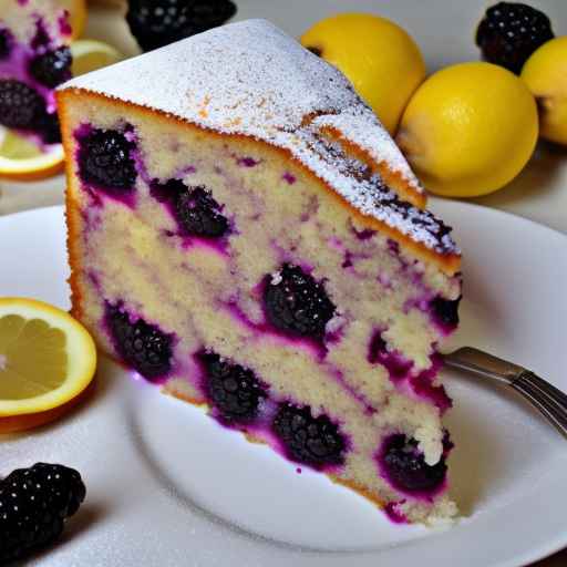 Blackberry Lemon Cake