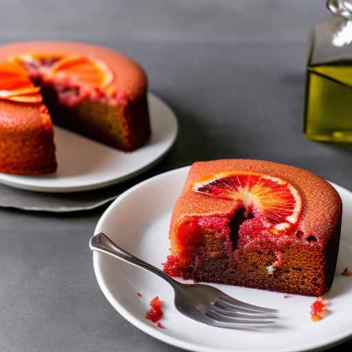 Blood Orange Olive Oil Cake