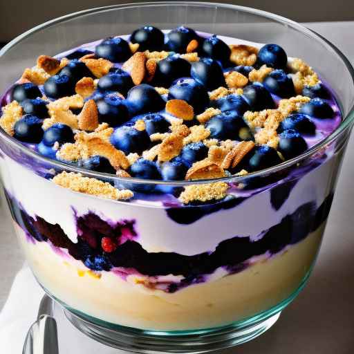 Blueberry Cheesecake Trifle