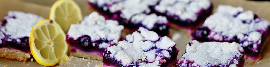 Blueberry Lemon Bars