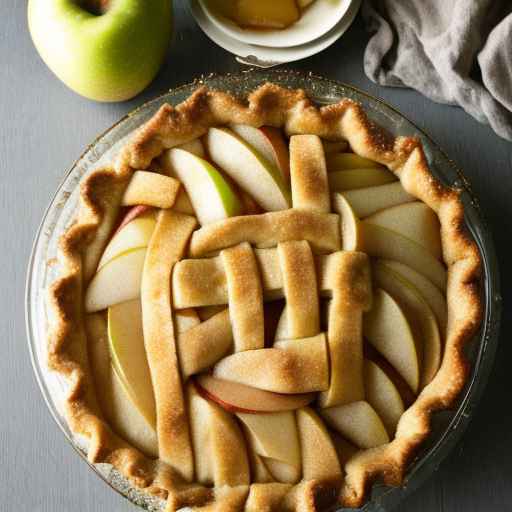 Bourbon Apple Pear Pie