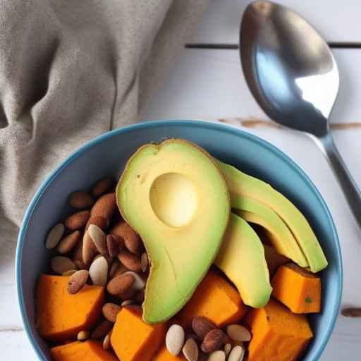 Breakfast Bowl with Sweet Potato and Avocado