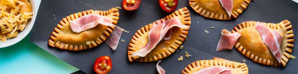 Breakfast Empanadas with Ham and Cheese