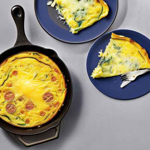 Breakfast Frittata with Sausage and Cheese