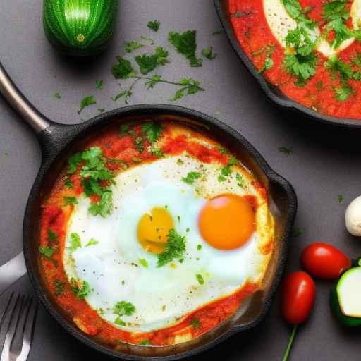 Breakfast Shakshuka with Zucchini