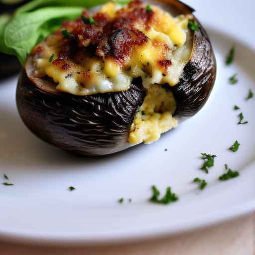 Breakfast Stuffed Portobello Mushrooms