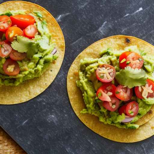 Breakfast Tostadas with Guacamole