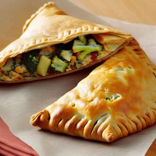 Broccoli and Cheddar Pasty