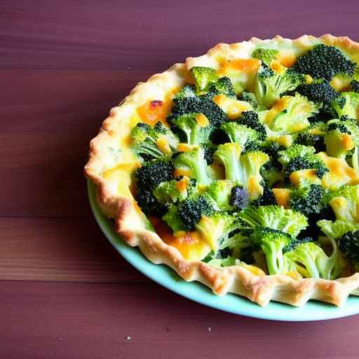 Broccoli and cheddar pocket pie