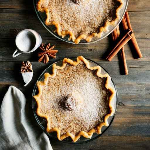 Brown Sugar and Cinnamon Streusel Pie