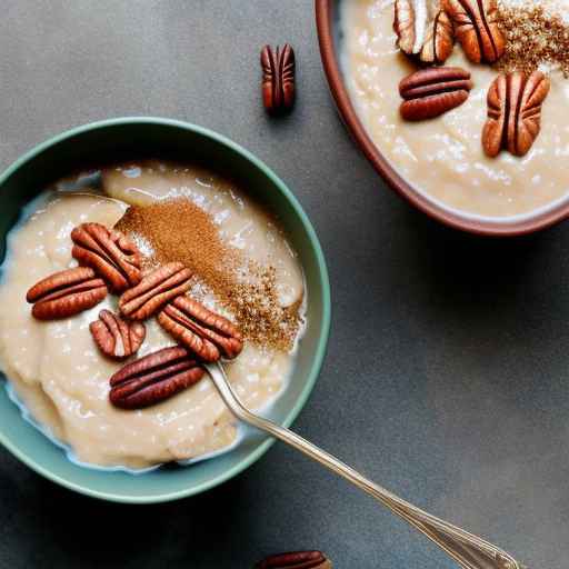 Brown sugar and pecan porridge