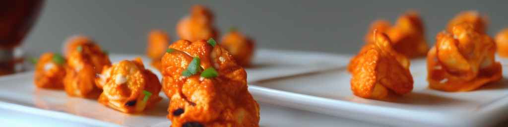 Buffalo Cauliflower Bites