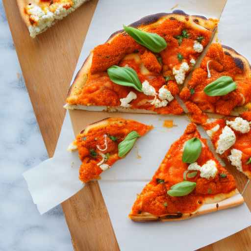 Buffalo Cauliflower Pizza