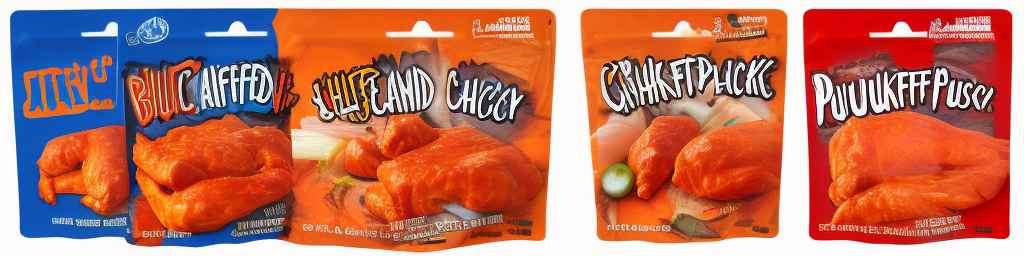 Buffalo Chicken Stuffed Pouches