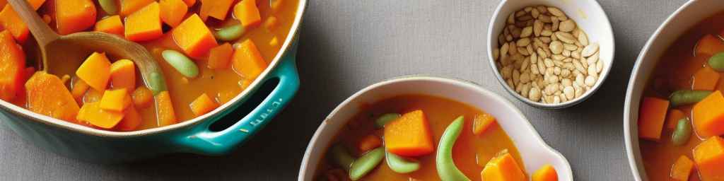 Butternut Squash and Lima Bean Stew