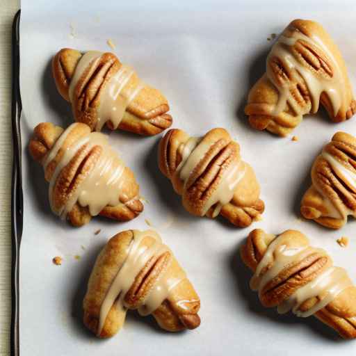 Butterscotch Pecan Crescents