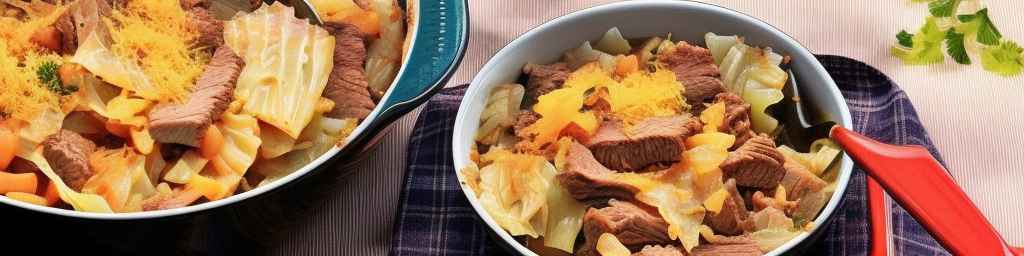 Cabbage and beef casserole