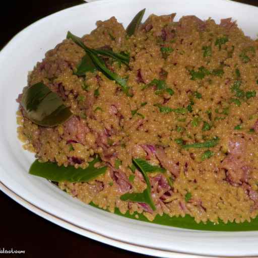 Cabbage Leaf Tolma with Lamb and Bulgur Filling