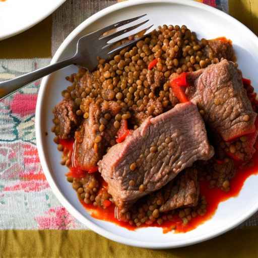 Cabbage Rolls with Beef and Lentils