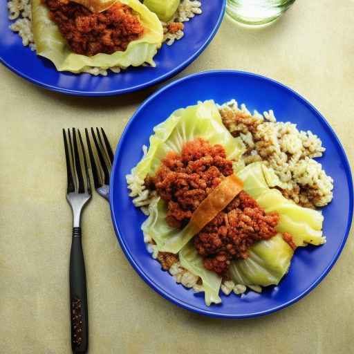 Cabbage Rolls with Ground Turkey and Brown Rice