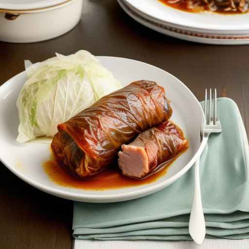 Cabbage Rolls with Pork and Buckwheat