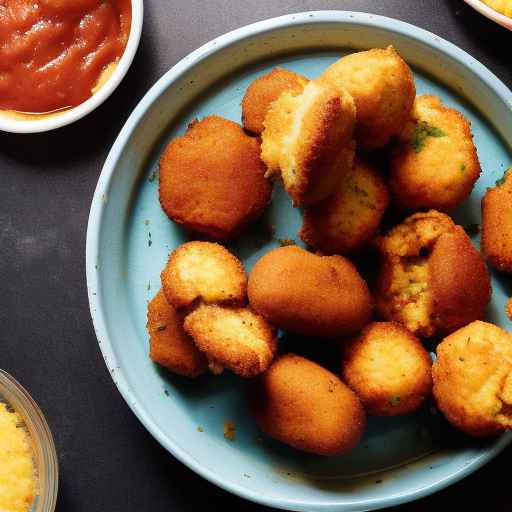 Cajun Crab Cornbread Hush Puppies