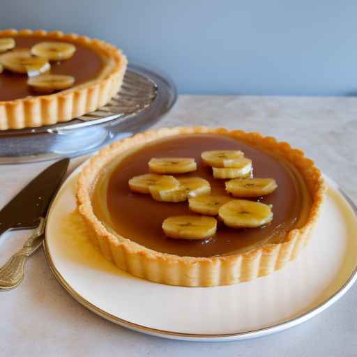 Caramel and Banana Tart