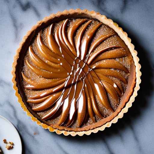 Caramel and Walnut Tart