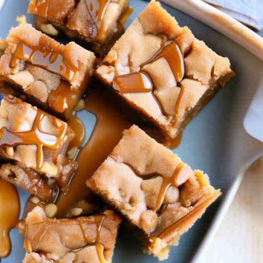 Caramel Apple Blondies